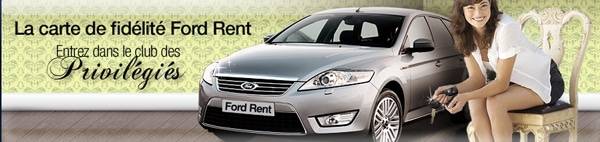 Ford rent MONTPELLIER carte de fidélité – location de voiture