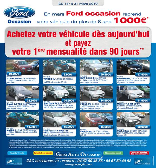 ford occasion montpellier