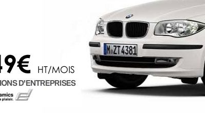 BMW Solutions Entreprises : La BMW Série 116D Edition