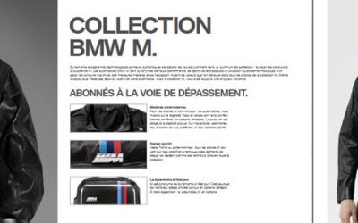 150€ OFFERT DANS LE CATALOGUE BMW LIFESTYLE