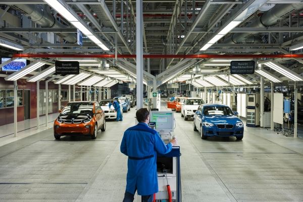 production de la BMW i 21