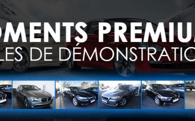Les moments Premium BMW : 10 véhicules de démonstration à saisir.