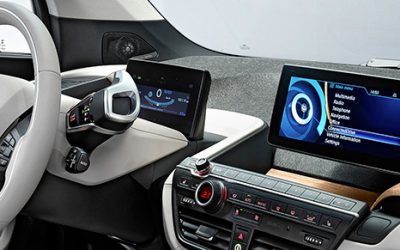 Gros plan sur la BMW I3 au Mondial de l’auto (vidéo) et visite du stand BMW en 360°