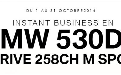 INSTANT BUSINESS EN BMW 530DA xDrive 258ch