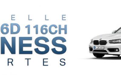 NOUVELLE BMW SERIE 116d BUSINESS A 262€/MOIS