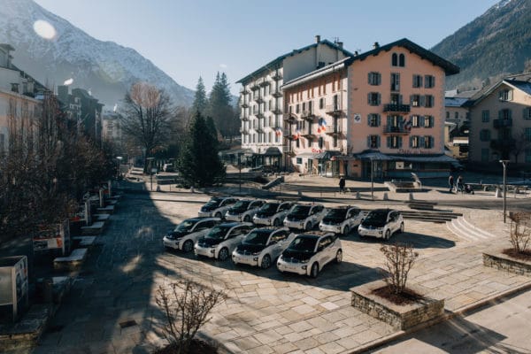 BMW i Chamonix mont-blanc