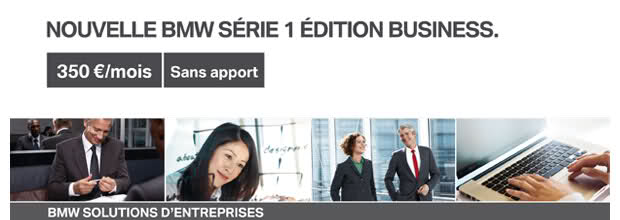 BMW Solutions Entreprises : L’OFFRE DE DÉCEMBRE