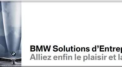 Solutions d’Entreprises BMW