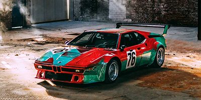 Un anniversaire spécial : La BMW M1 Art Car d’Andy Warhol.