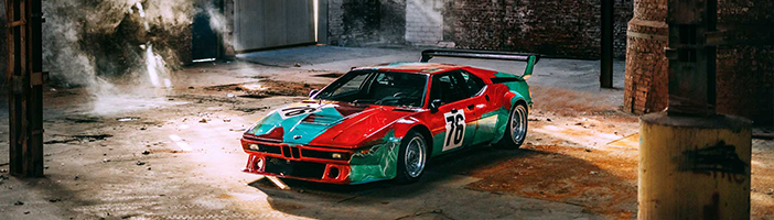 Un anniversaire spécial : La BMW M1 Art Car d’Andy Warhol.