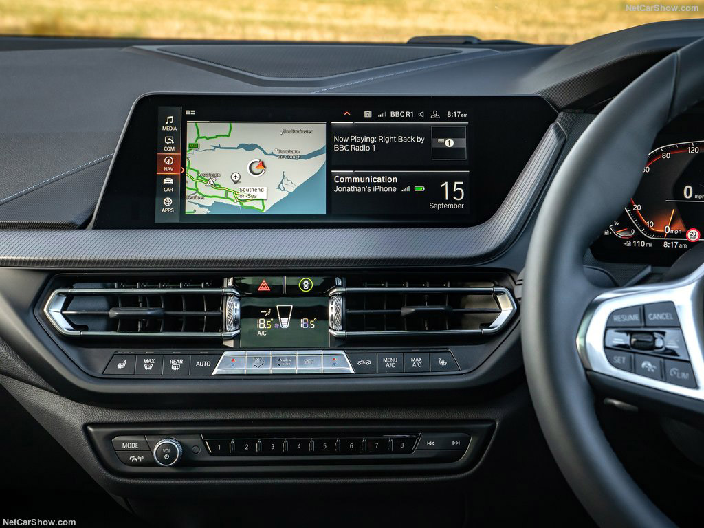 Nouvelle BMW Série 1 navigation