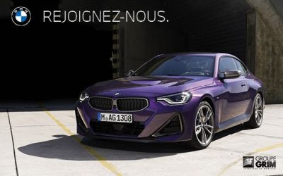 Dans le cadre de son développement, BMW Albi – groupe GRIM – recrute :