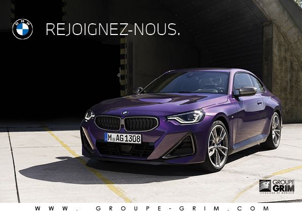 Dans le cadre de son développement, BMW Albi – groupe GRIM – recrute :