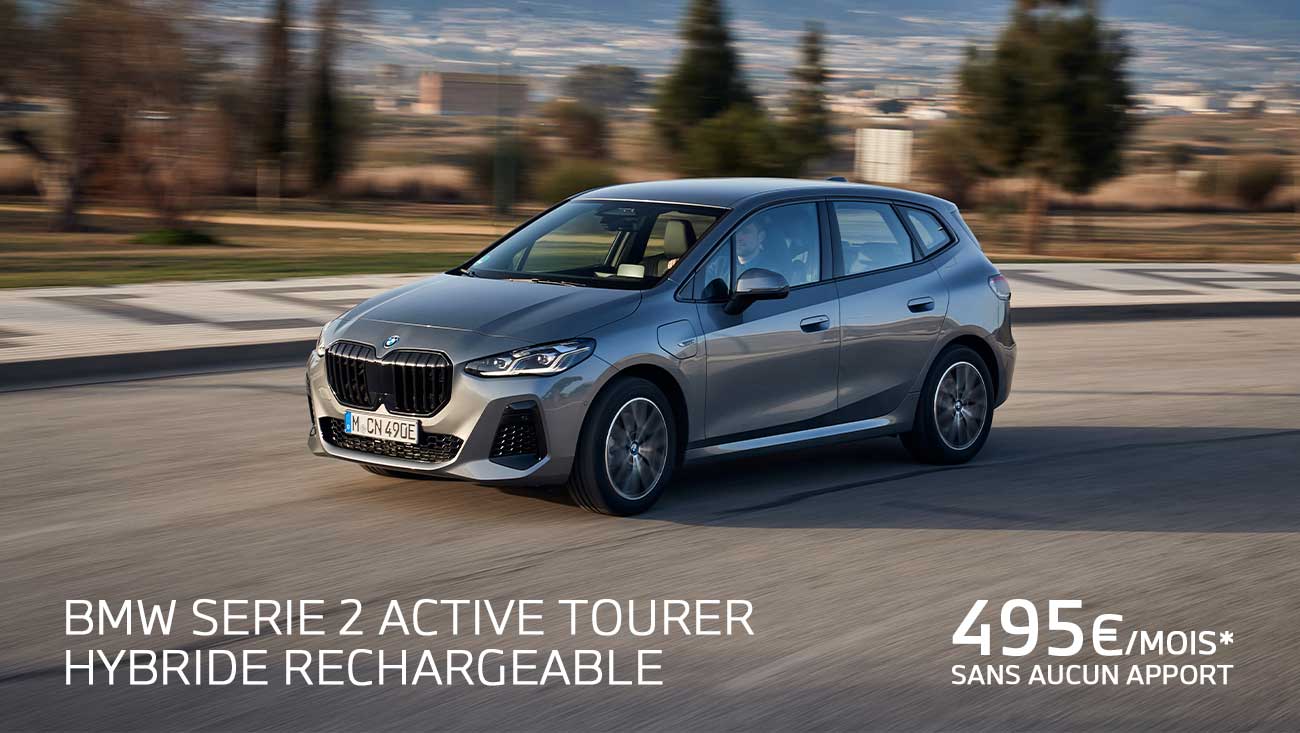 BMW Série 2 Active Tourer : le monospace premium maintenant disponible en  hybride rechargeable