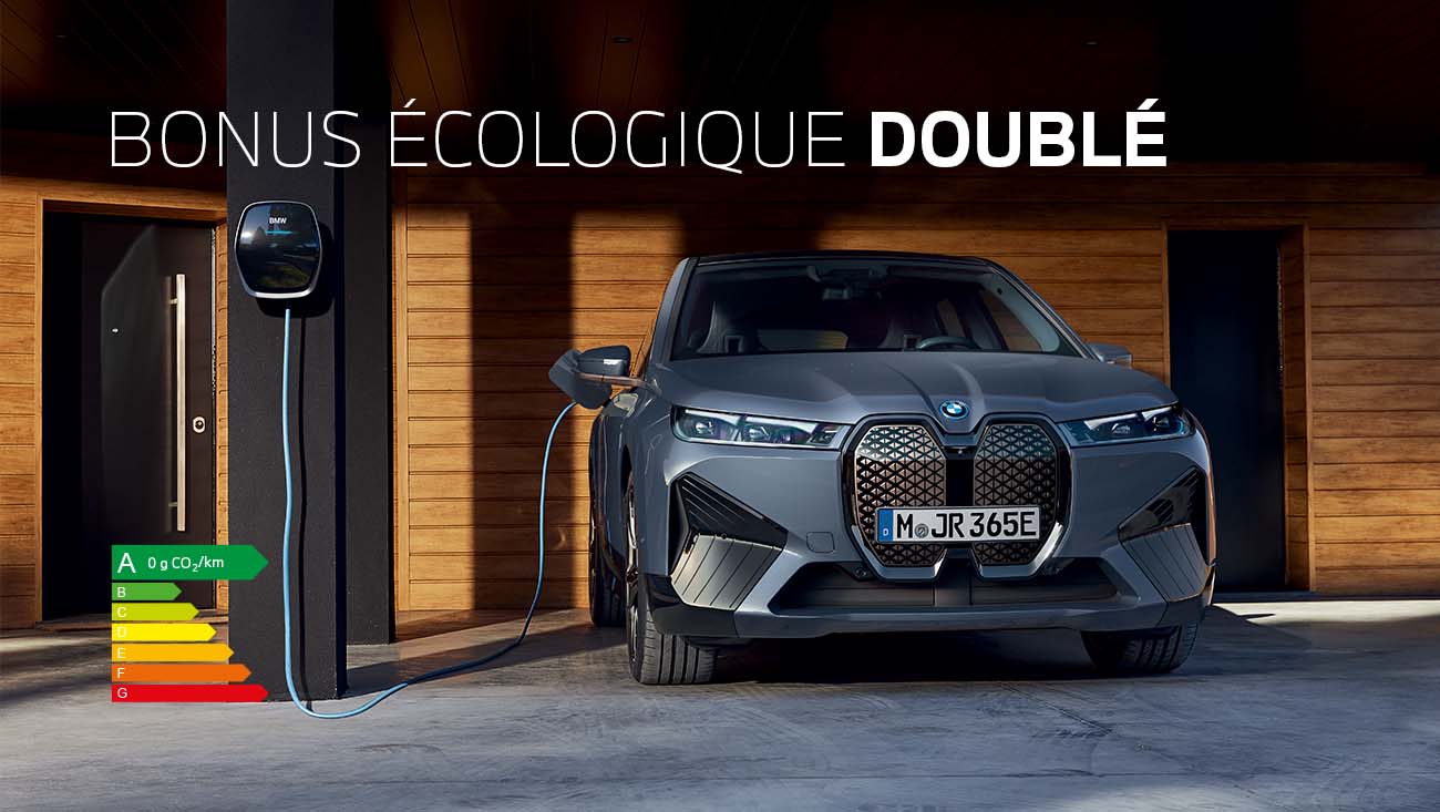 Bonus écologique doublé tout l'été - BMW Groupe GRIM