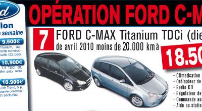 FORD OCCASION MONTPELLIER : Opération Ford c-max