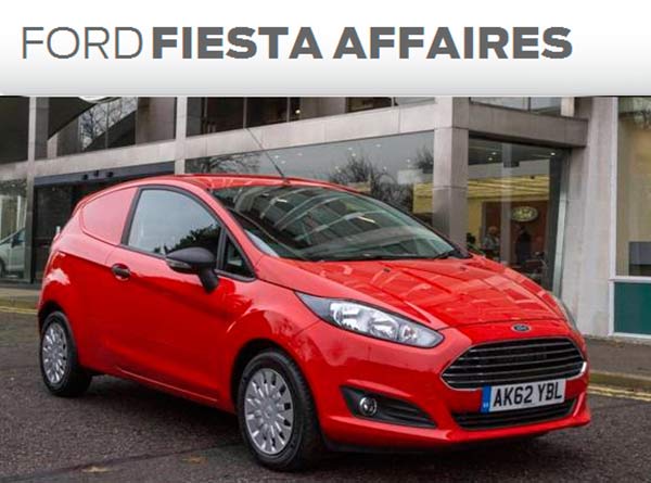 Nouvelle Ford Fiesta Affaires 2013