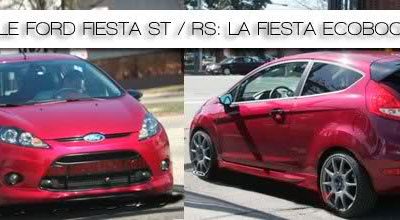 La Fiesta EcoBoost 2011 : La nouvelle Ford Fiesta ST et RS