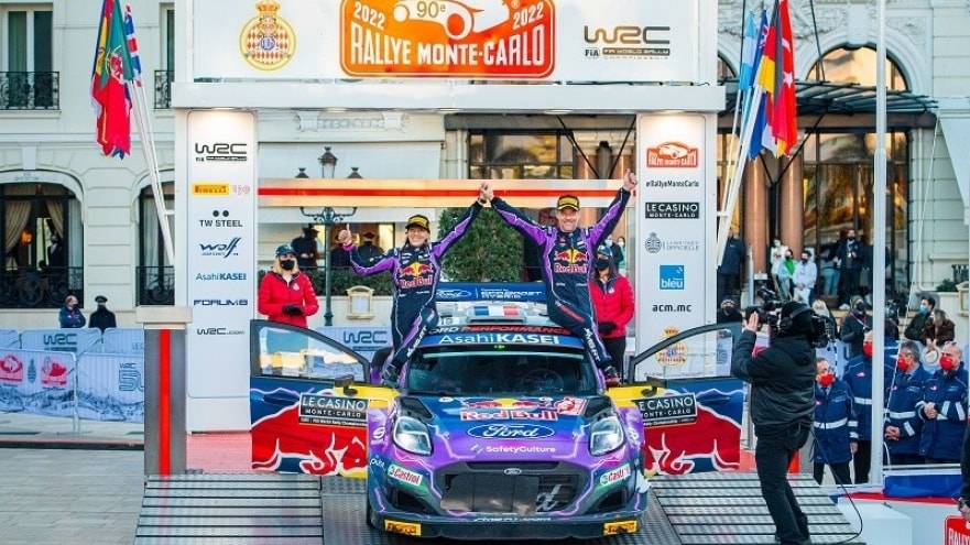 Ford Puma rally1 hybrid