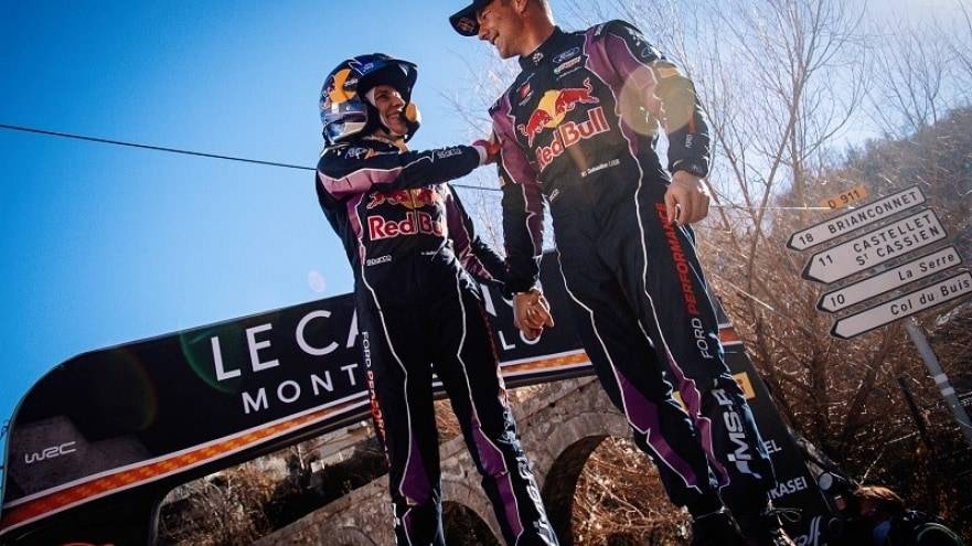 Isabelle Galmiche au rallye de Monte-Carlo
