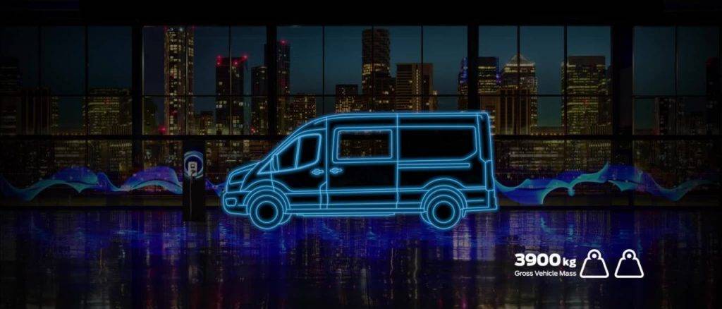 E-Transit 100% électrique Ford Pro