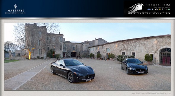 Présentation de la nouvelle Maserati GranCabrio au Château du Pouget 1 maseratip