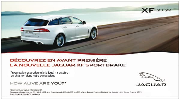 Découvrez en avant-première la nouvelle Jaguar XF Sportbrake 1 jaguar xf sportbrake