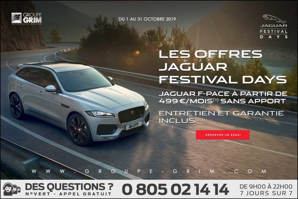 JAGUAR F-PACE A PARTIR DE 499€ /MOIS 1 jaguar f pace 499 € mois sans apport