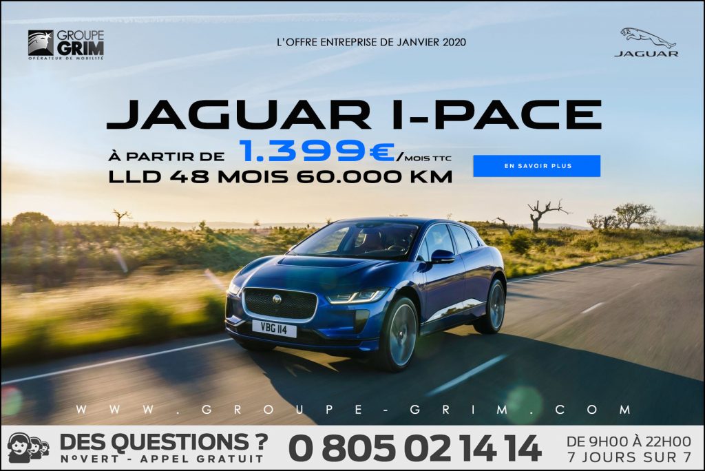 JAGUAR I-PACE À PARTIR DE 1.399€/MOIS 1 offre