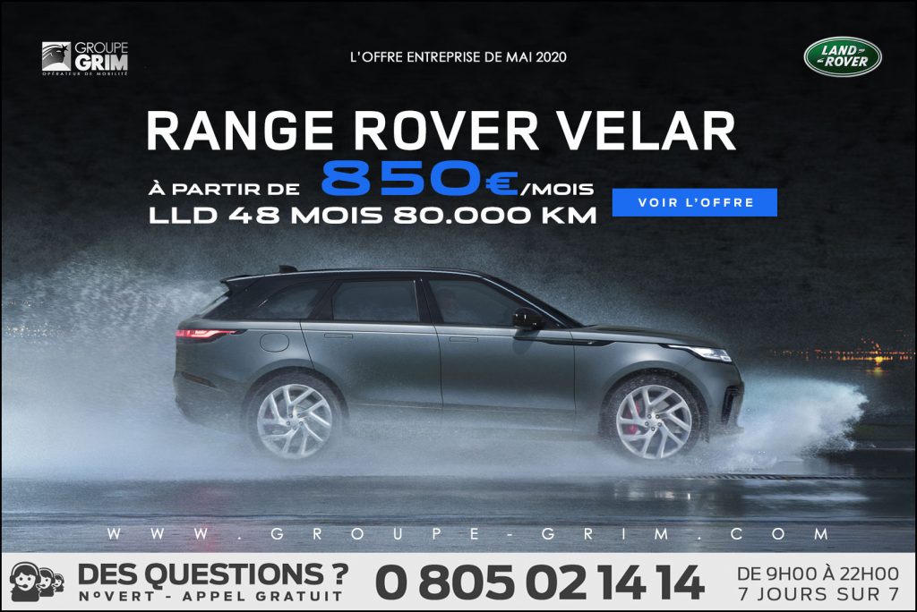 RANGE ROVER VELAR A PARTIR DE 850€/MOIS 1 fleet 1