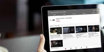 La chaîne Youtube Jaguar Land Rover du Groupe GRIM est en ligne