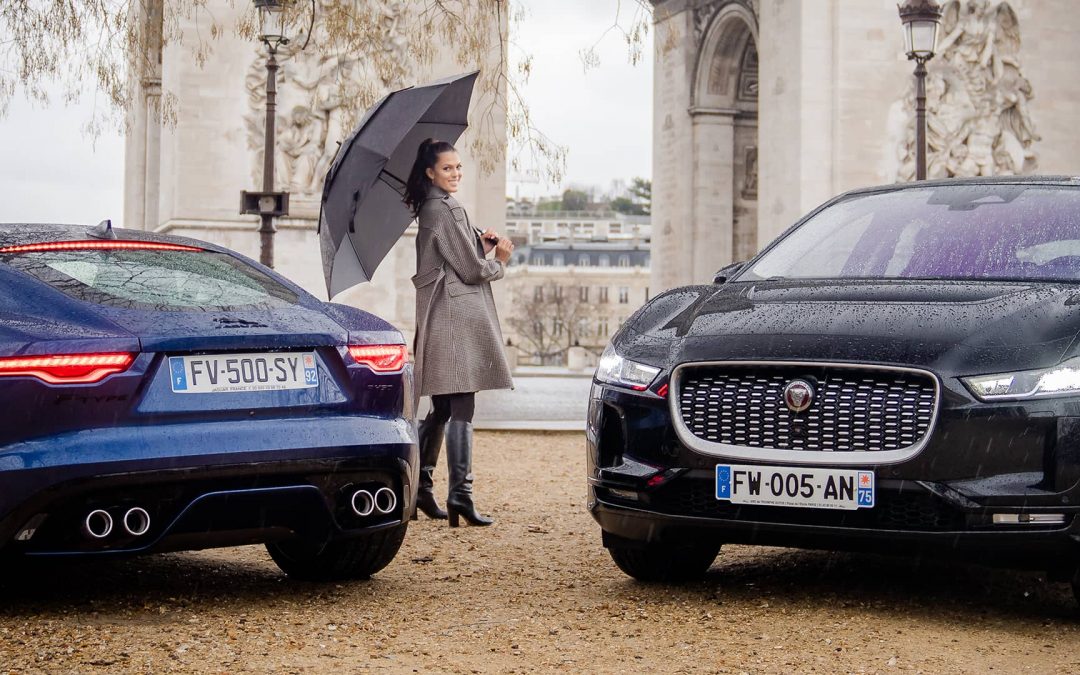 L’icône d’élégance Iris Mittenaere, ambassadrice de la marque Jaguar en 2021