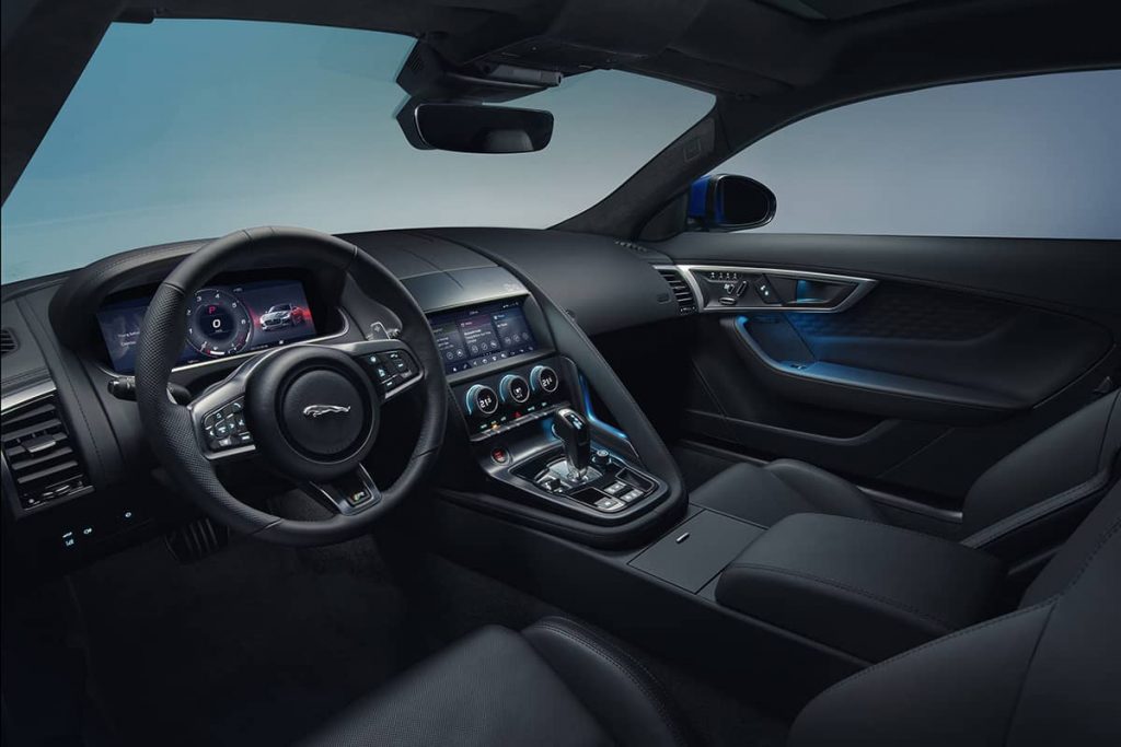 interieur jaguar f type