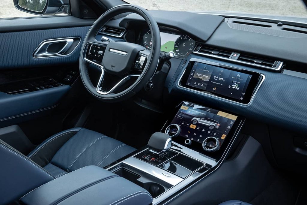 Range Rover Velar 2021 : charismatique, performant et élégant 1 range rover velar 2021 design interieur