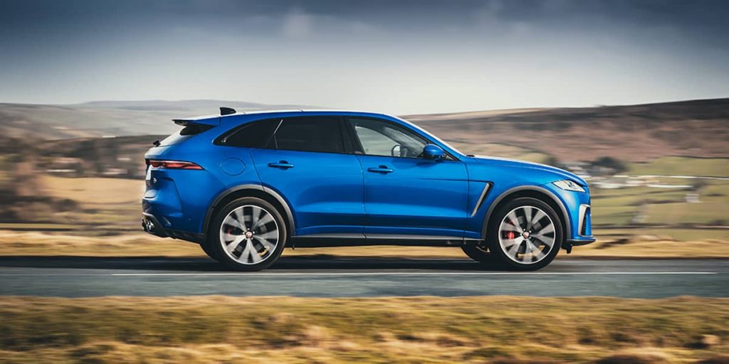 design jaguar f pace svr