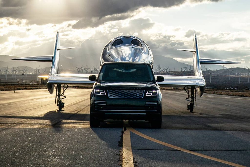 virgin galactic land rover