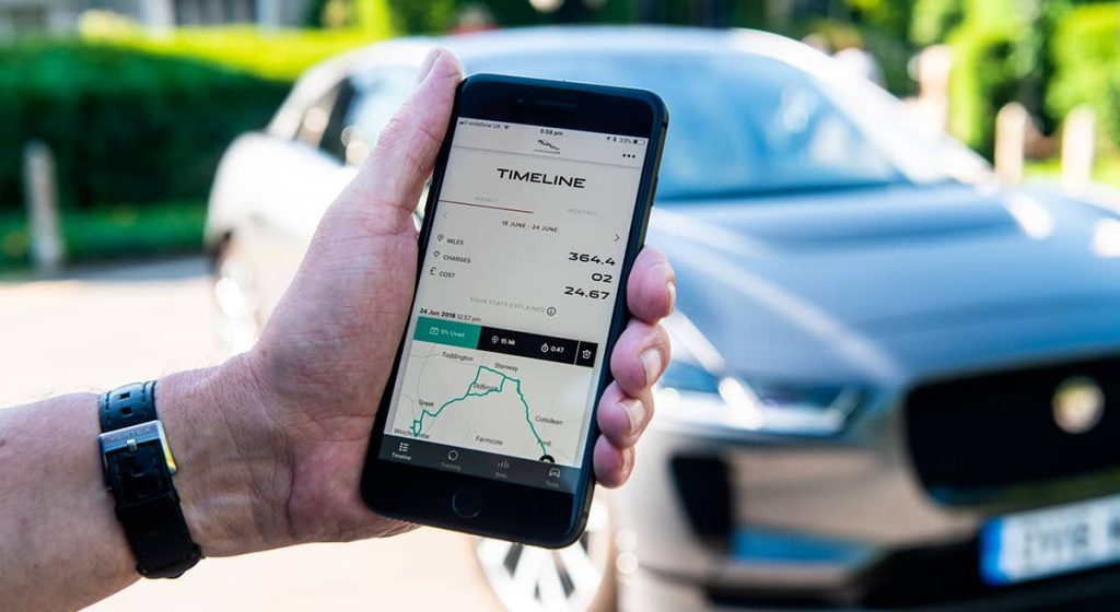 Jaguar I-Pace : le SUV 100% électrique signé Jaguar 9 application jaguar i pace jaguar remote