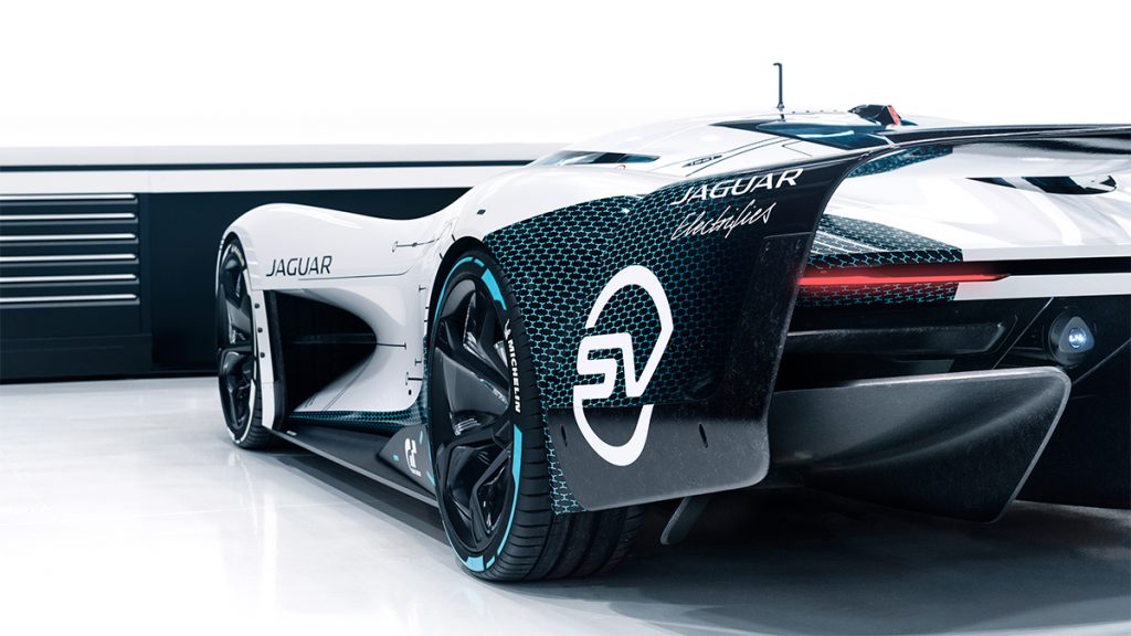 Jaguar Vision GT SV : la dernière voiture de course virtuelle Jaguar 2 jaguar vision gt sv 2021