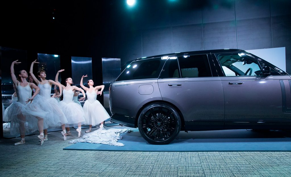 range rover lancement