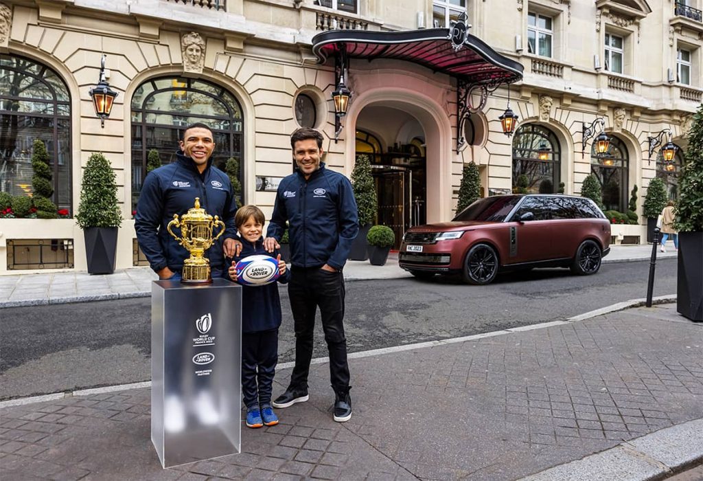 land rover coupe du monde de rugby