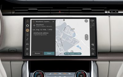 Jaguar Land Rover et What3words lancent une solution de navigation en première mondiale