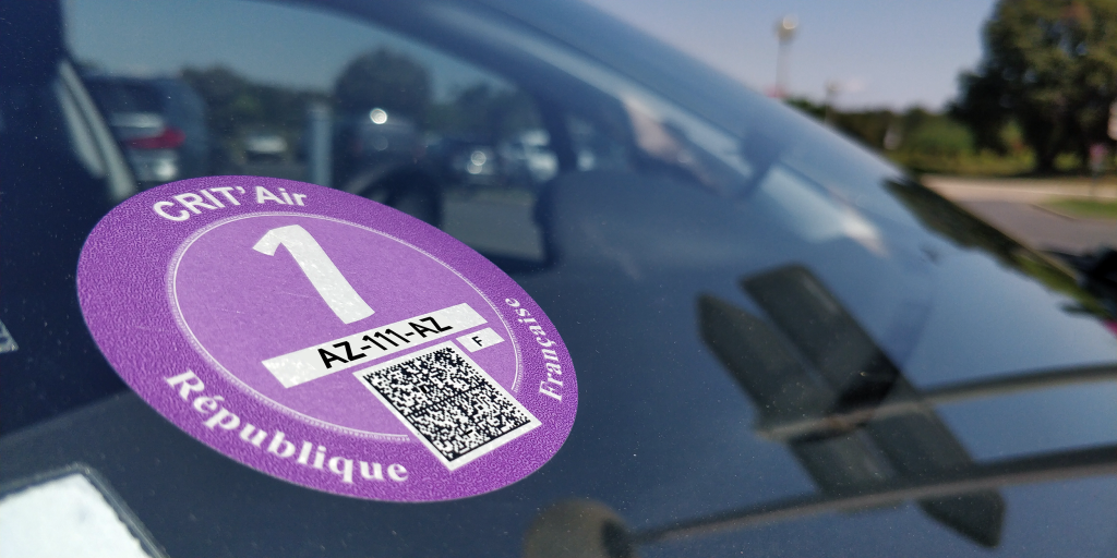 Zone à faibles émissions et vignette crit'air à Montpellier