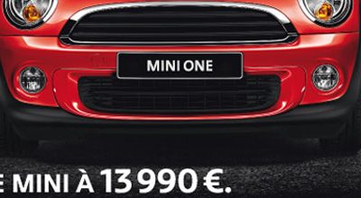 VOTRE MINI ONE à 13990€