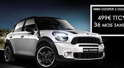 Affaires : MINI Countryman Cooper S à 499€ */mois