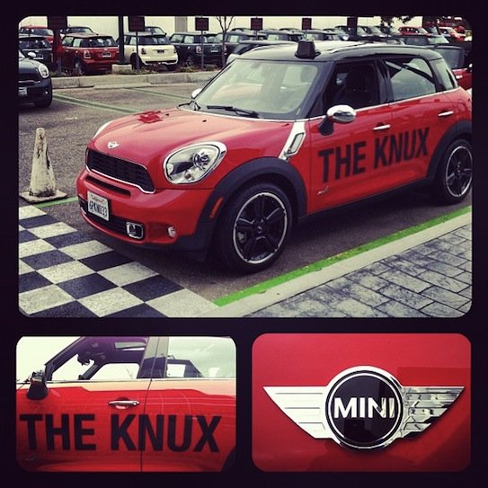 The Knux en tournée aux États-Unis avec deux MINI Countryman The Knux en tournée aux États-Unis avec deux MINI Countryman