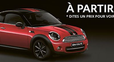 MINI coupé à partie de 222€/mois