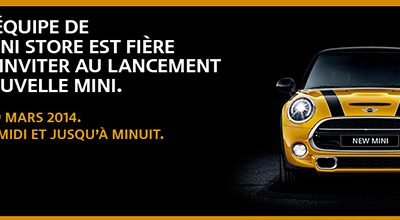 LANCEMENT DE LA NOUVELLE MINI