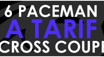 6 PACEMAN A TARIF CROSS COUPE