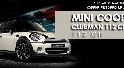 Offre entreprise MINI: La MINI Cooper D Clubman 112 ch BVM6
