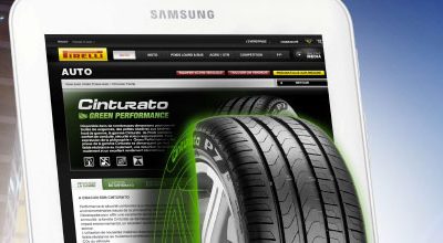 TOUCHEZ DU DOIGT LA PERFORMANCE PIRELLI AVEC LA TABLETTE SAMSUNG